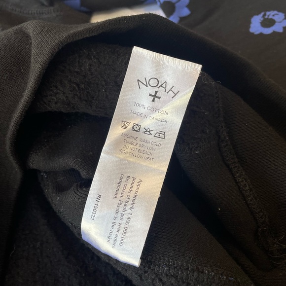 Noah NYC x The Cure Disintegration Hoodie Black/Blue Size Small - Picture 5 of 5